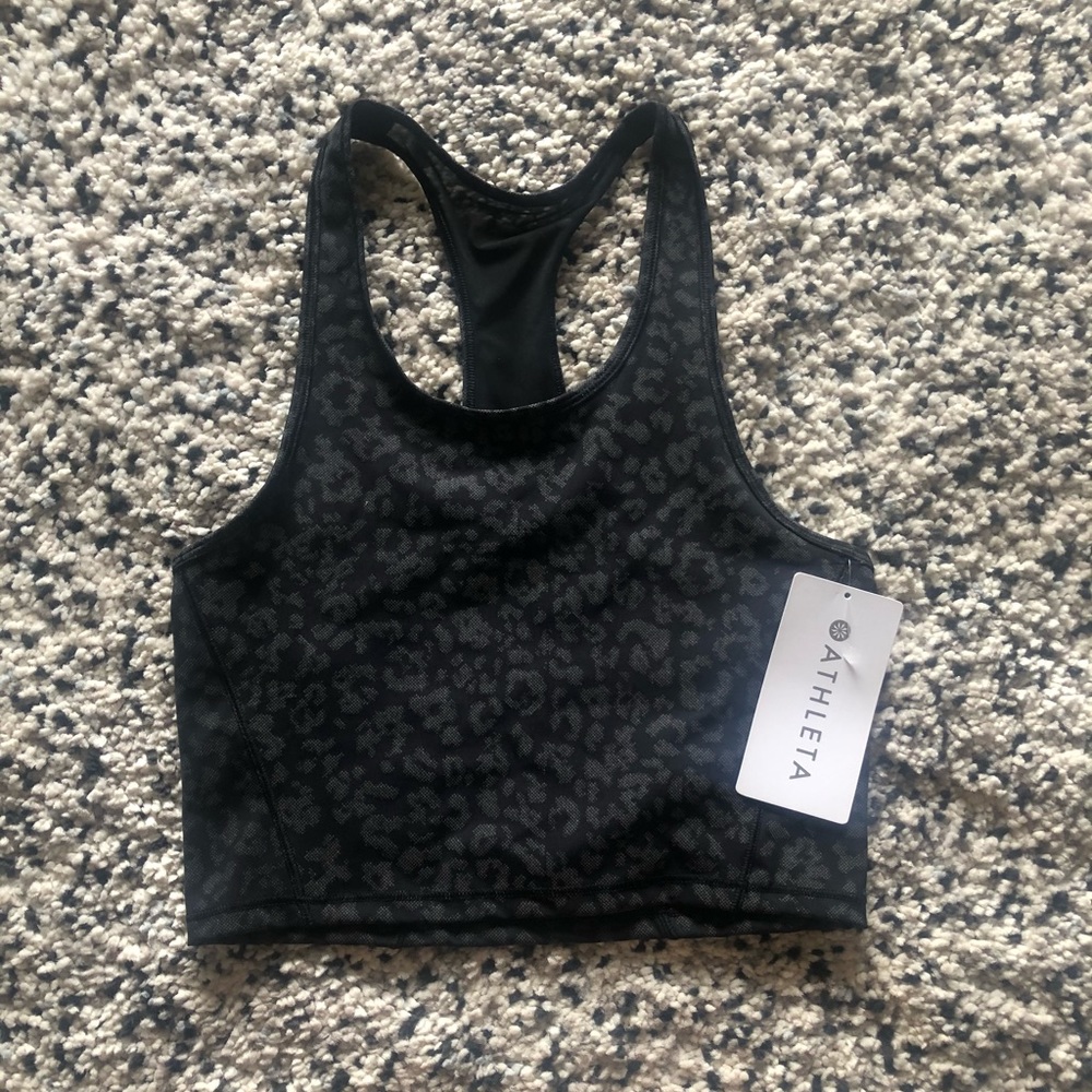 Athleta Lightning Reflective crop tank